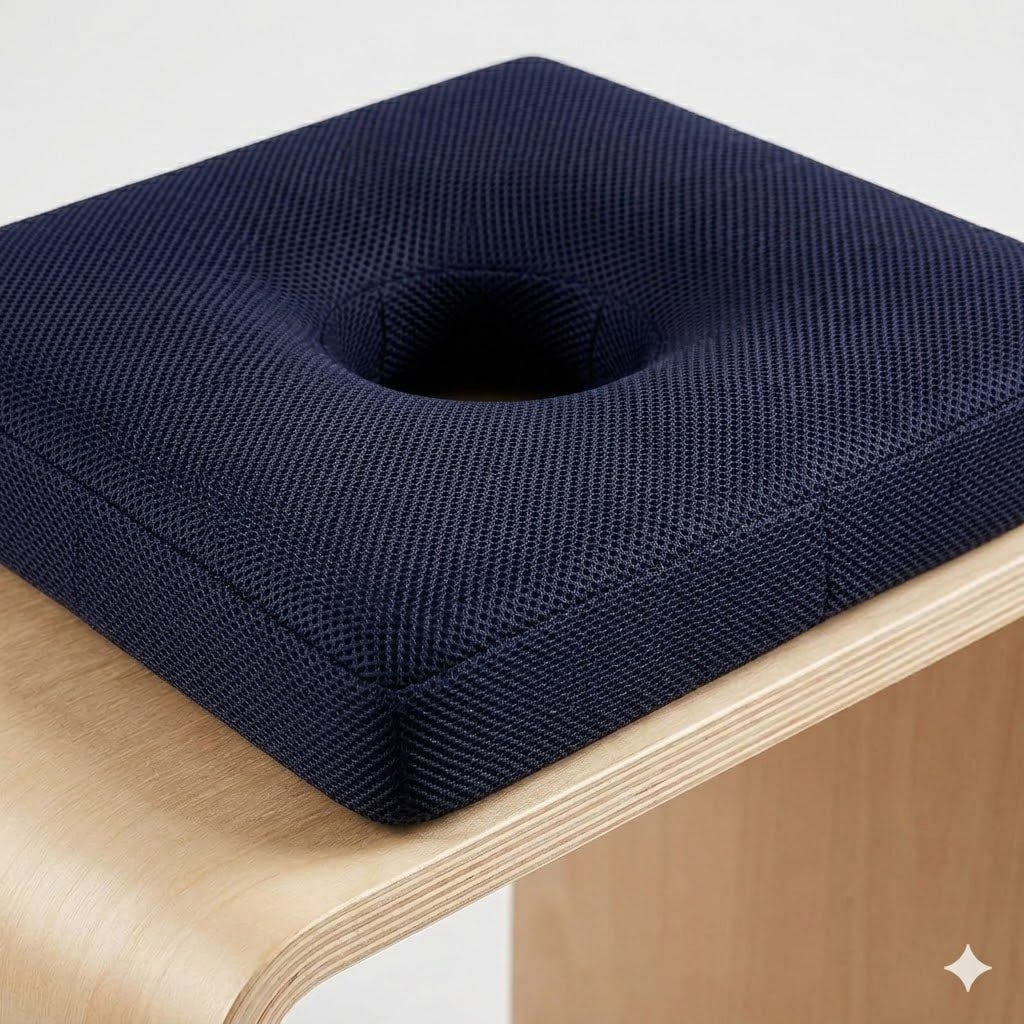 Coussin Ergonomique KinéConfort – Anti-Coccyx à Mémoire de Forme - Image 3