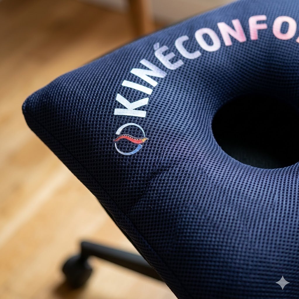 Coussin Ergonomique KinéConfort – Anti-Coccyx à Mémoire de Forme - Image 4