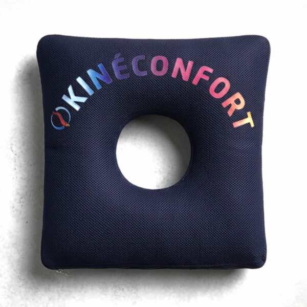 Coussin ergonomique KineConfort anti-coccyx, vue de dessus